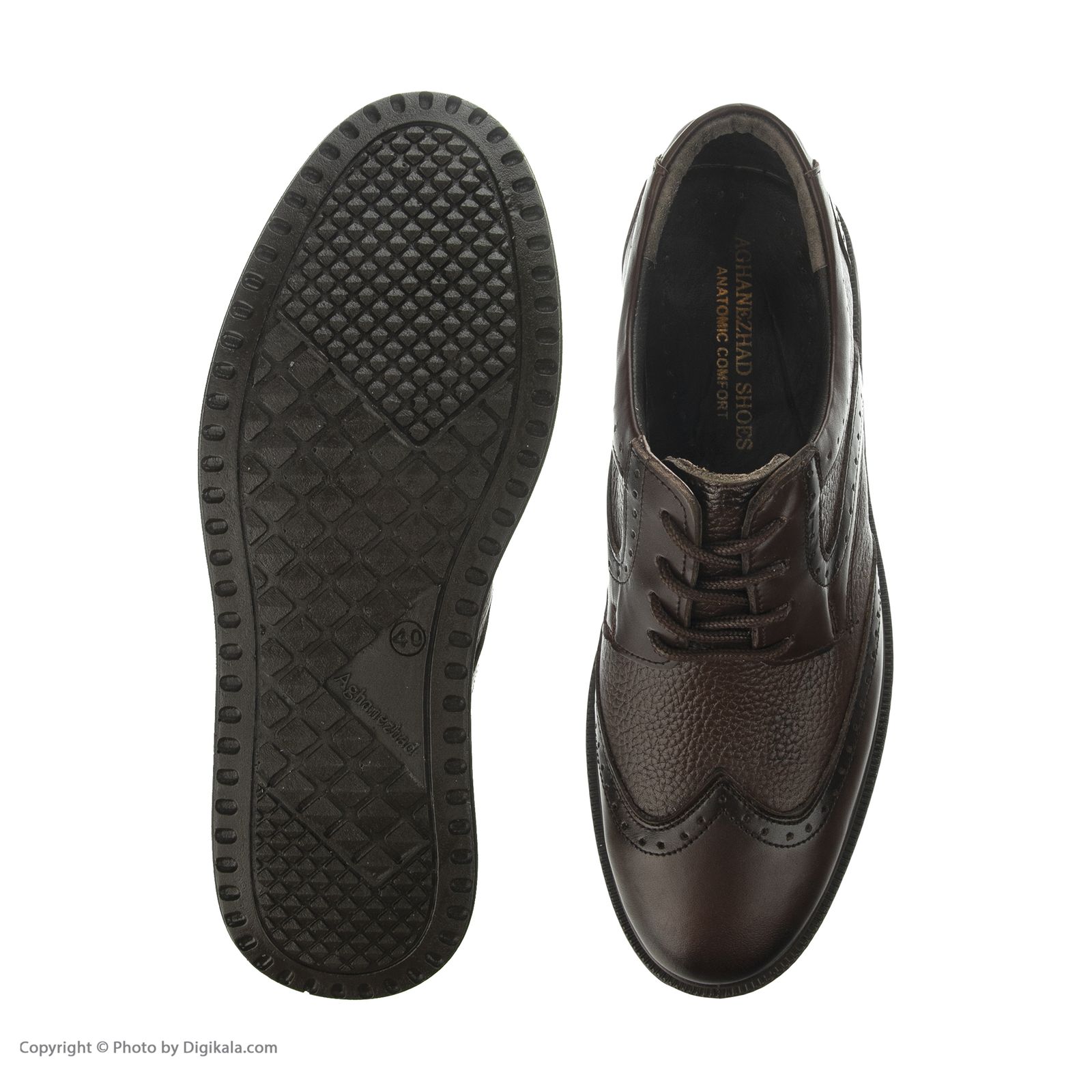 کفش روزمره مردانه آقانژاد مدل 10000-39 -  - 5