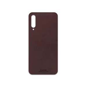MAHOOT Matte-Dark-Brown-Leather Cover Sticker for Xiaomi Mi A3