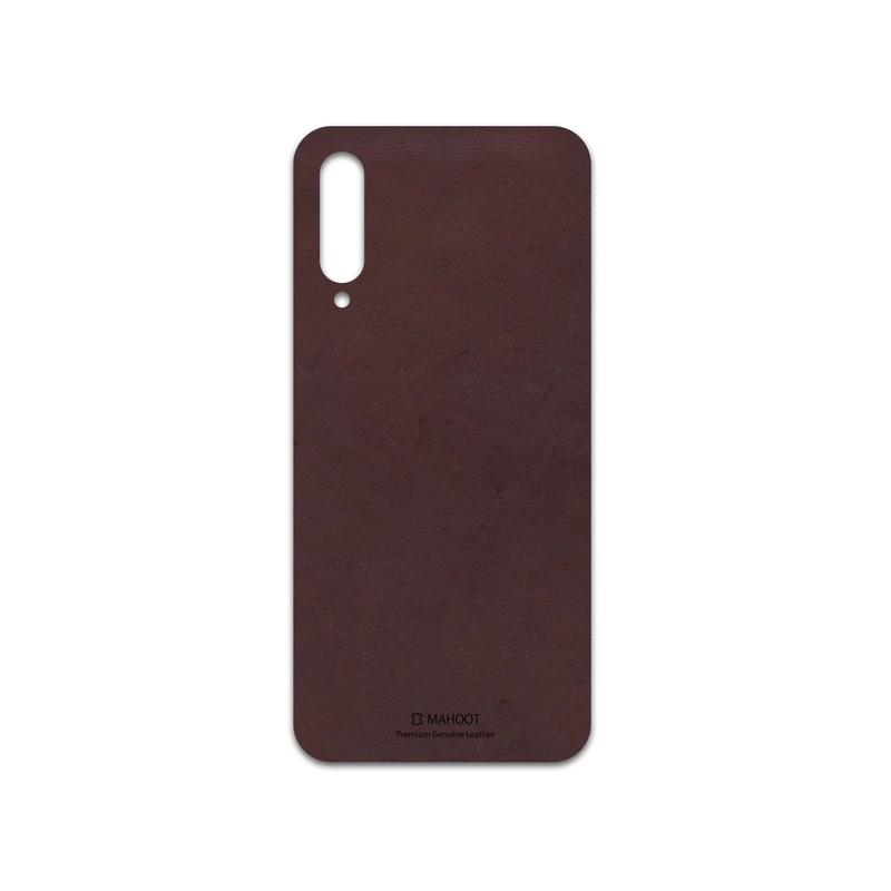 برچسب پوششی ماهوت مدل Matte-Dark-Brown-Leather مناسب برای گوشی موبایل شیائومی Mi A3