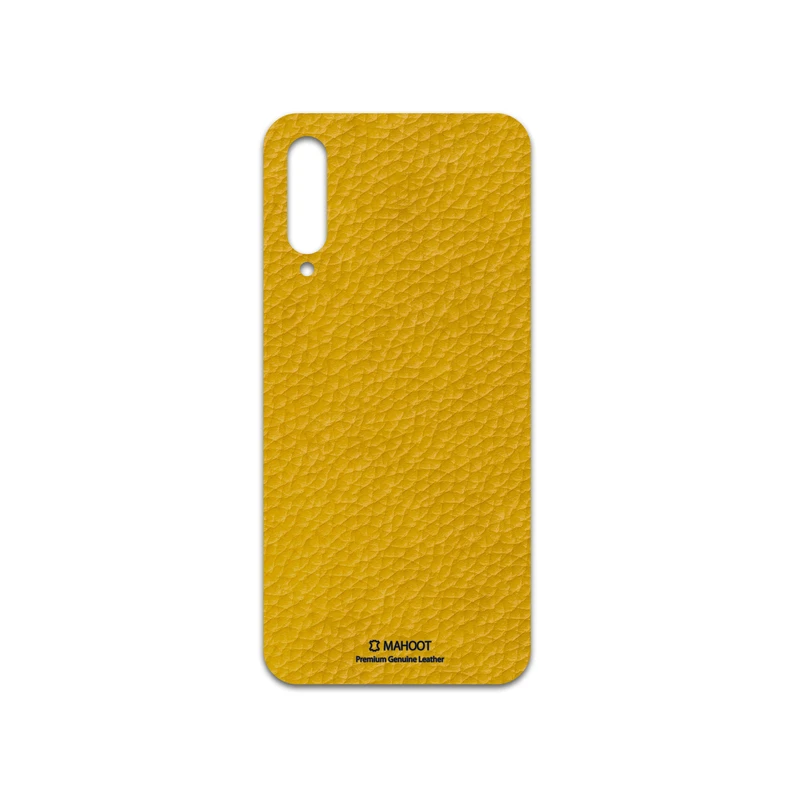 برچسب پوششی ماهوت مدل Mustard-Leather مناسب برای گوشی موبایل شیائومی Mi A3