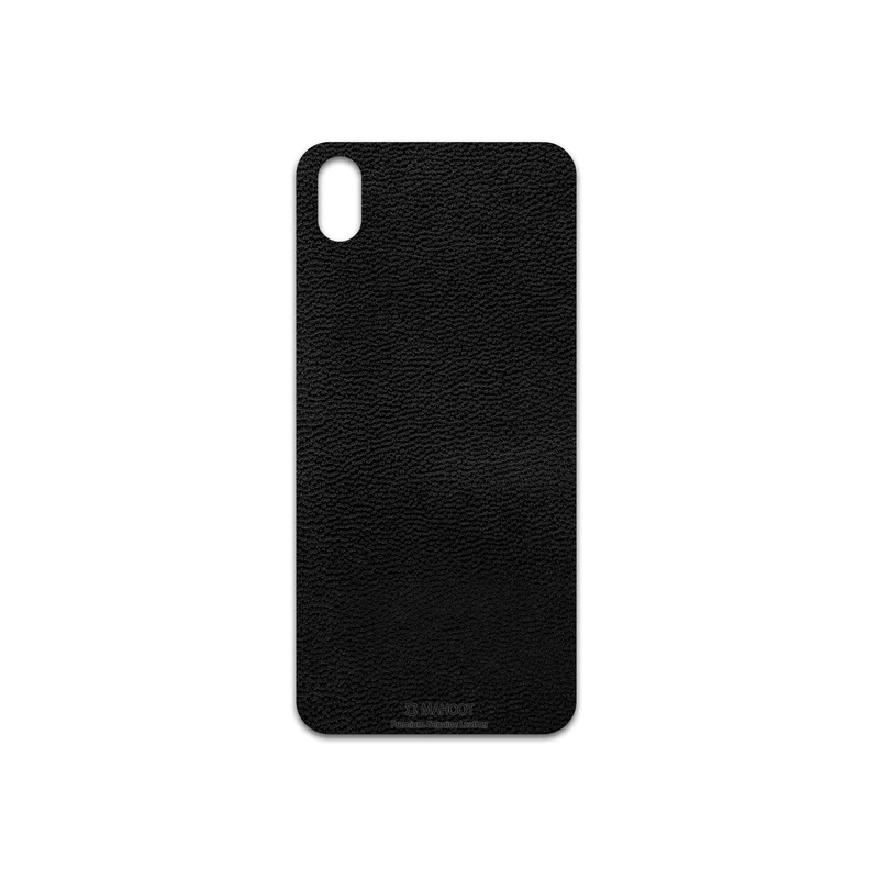 برچسب پوششی ماهوت مدل Black-Leather مناسب برای گوشی موبایل شیائومی Redmi 7A