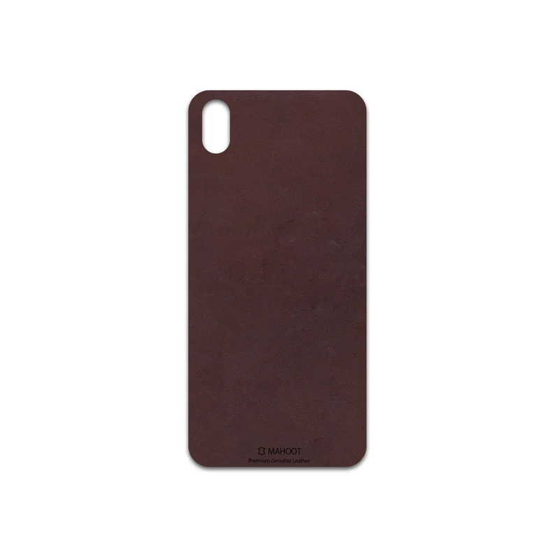 برچسب پوششی ماهوت مدل Matte-Dark-Brown-Leather مناسب برای گوشی موبایل شیائومی Redmi 7A