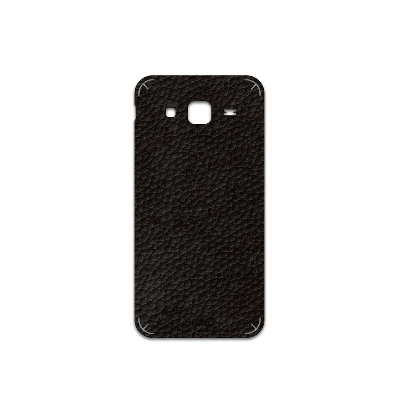 برچسب پوششی ماهوت مدل Dark-Brown-Leather مناسب برای گوشی موبایل سامسونگ Galaxy J5