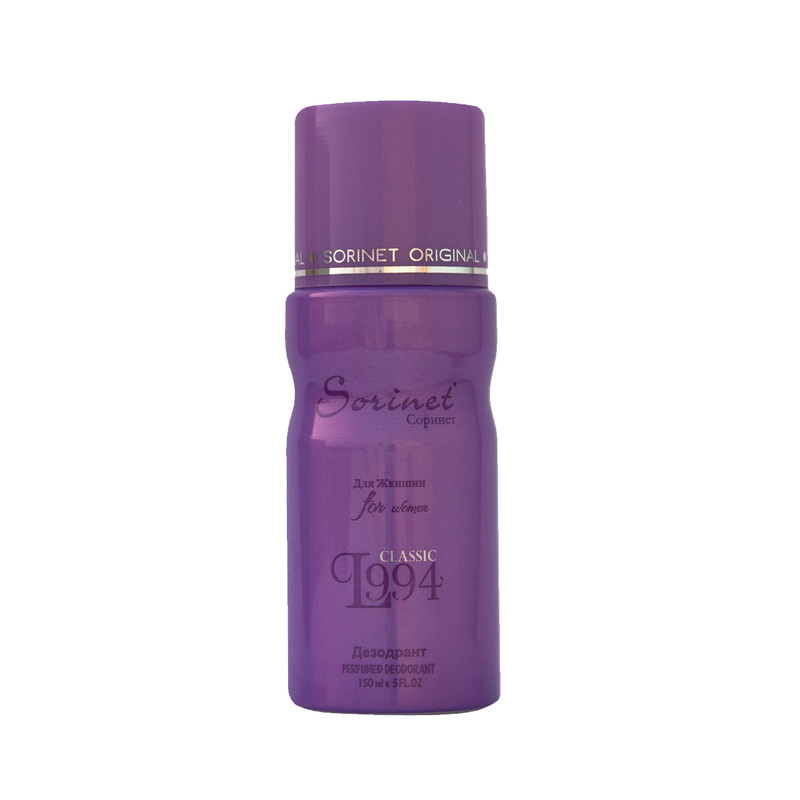 اسپری خوشبو کننده بدن زنانه سورینت مدل LANVIN L994 حجم 150 میلی لیتر اسپری خوشبو کننده بدن زنانه سورینت مدل LANVIN L994 حجم 150 میلی لیتر