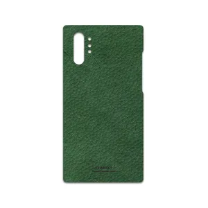 MAHOOT Green-Leather Cover Sticker for Samsung Galaxy Note 10 Plus