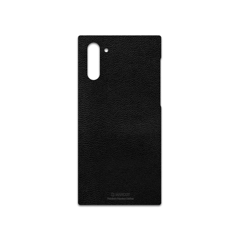 برچسب پوششی ماهوت مدل Black-Leather مناسب برای گوشی موبایل سامسونگ Galaxy Note 10