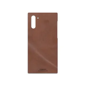 MAHOOT Matte-Natural-Leather Cover Sticker for Samsung Galaxy Note 10