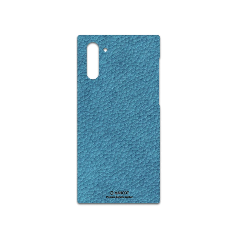 برچسب پوششی ماهوت مدل Blue-Leather مناسب برای گوشی موبایل سامسونگ Galaxy Note 10