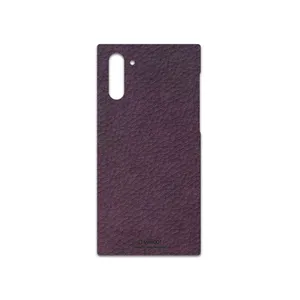 MAHOOT Purple-Leather Cover Sticker for Samsung Galaxy Note 10