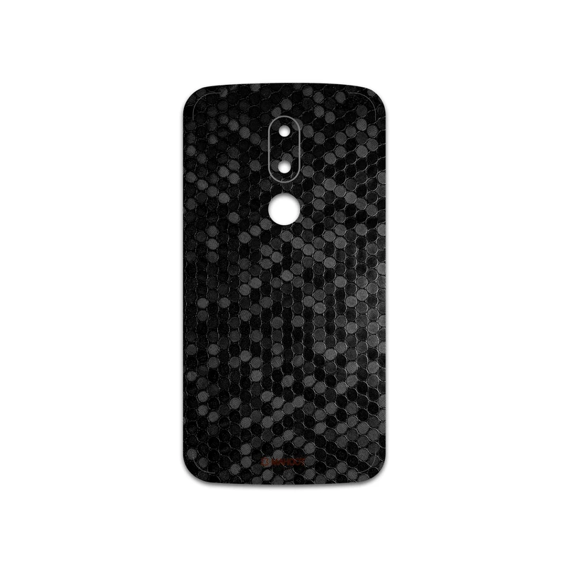 برچسب پوششی ماهوت مدل Honey-Comb-Circle مناسب برای گوشی موبایل موتورولا Moto M