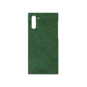 MAHOOT Green-Leather Cover Sticker for Samsung Galaxy Note 10