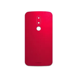 MAHOOT Matte-Warm-Red Cover Sticker for motorola Moto M