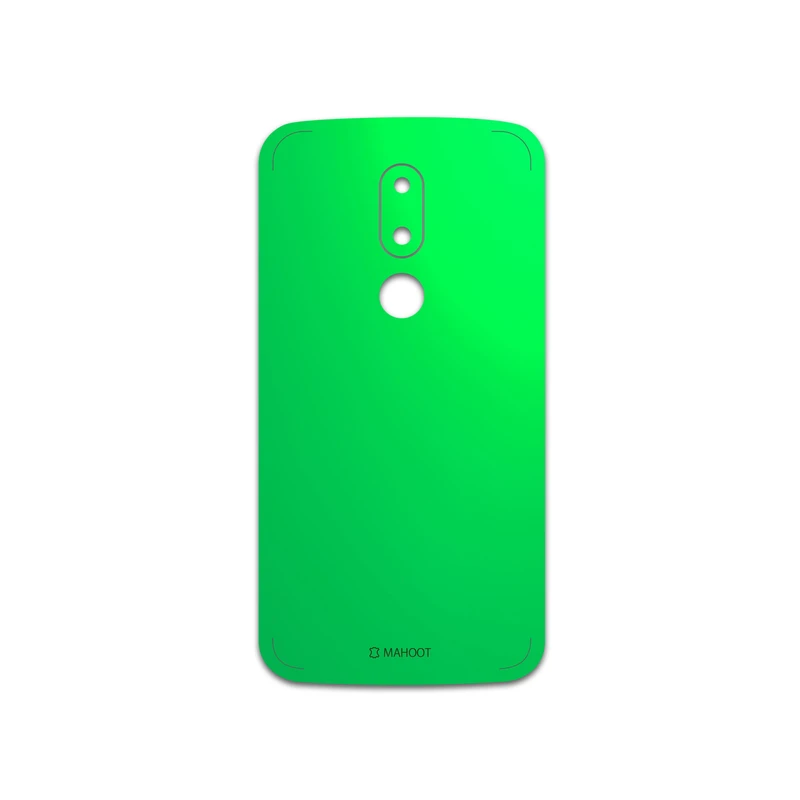 برچسب پوششی ماهوت مدل Matte-Green مناسب برای گوشی موبایل موتورولا Moto M