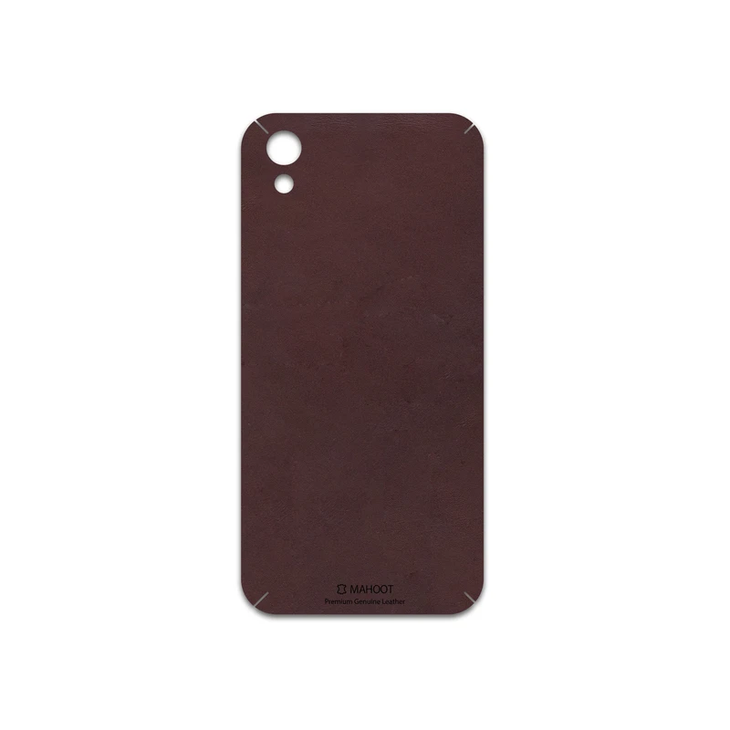 برچسب پوششی ماهوت مدل Matte-Dark-Brown-Leather مناسب برای گوشی موبایل آنر 8S