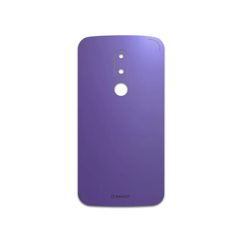 برچسب پوششی ماهوت مدل Matte-BlueBerry مناسب برای گوشی موبایل موتورولا Moto M