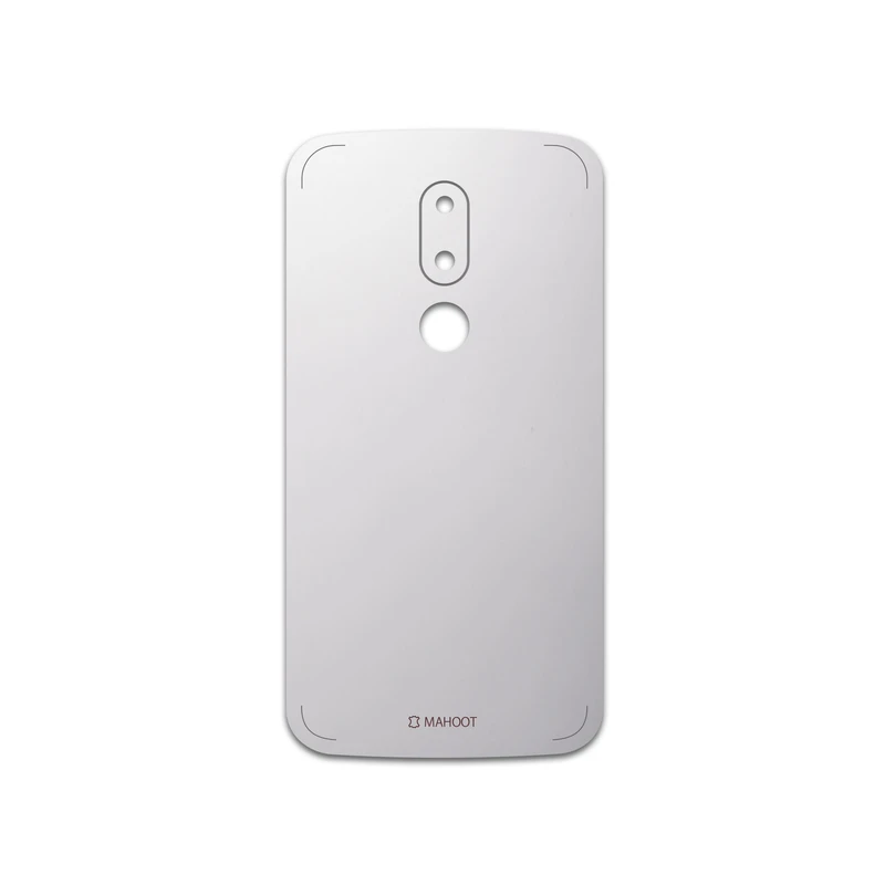 برچسب پوششی ماهوت مدل Matte-White مناسب برای گوشی موبایل موتورولا Moto M