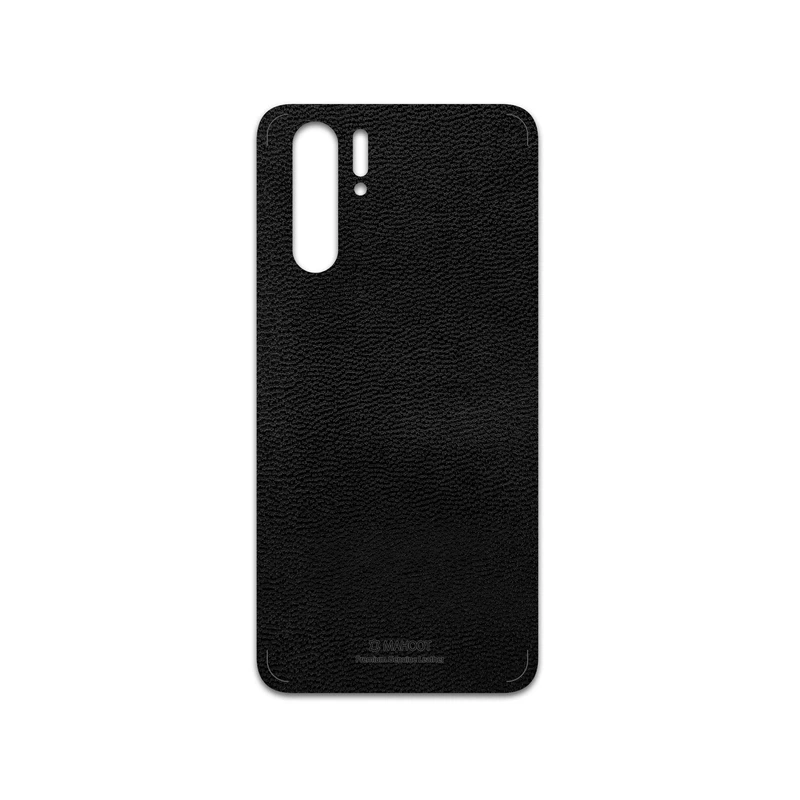 برچسب پوششی ماهوت مدل Black-Leather مناسب برای گوشی موبایل هوآوی P30 Pro