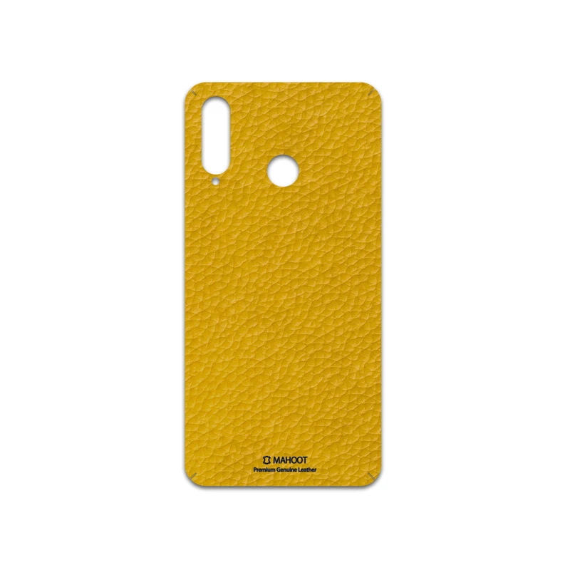 برچسب پوششی ماهوت مدل Mustard-Leather مناسب برای گوشی موبایل هوآوی P30 Lite