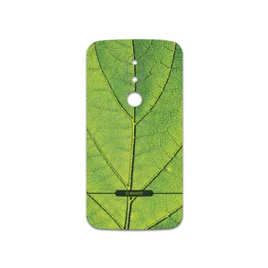 MAHOOT Leaf-Texture Cover Sticker for motorola Moto M