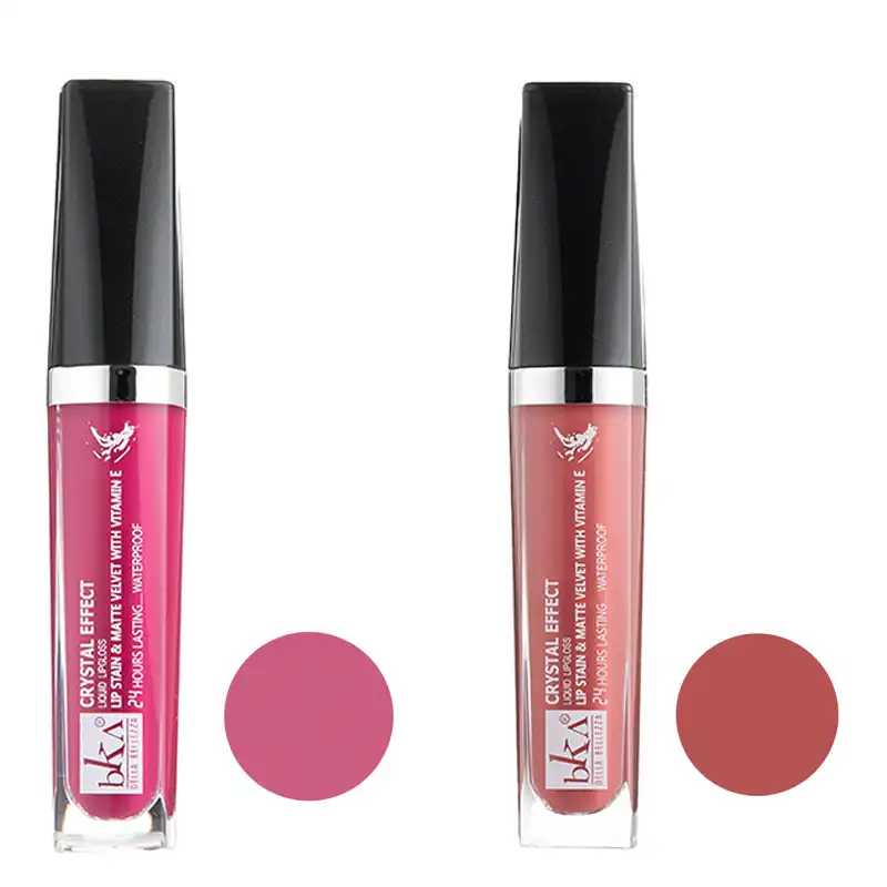 رژلب مایع بکا کد LG4044 مجموعه 2 عددی