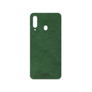 MAHOOT Green-Leather Cover Sticker for Samsung Galaxy A60