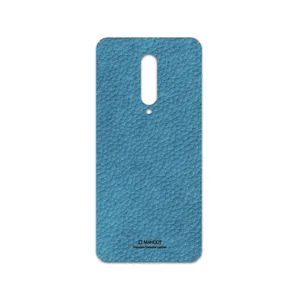 MAHOOT Blue-Leather Cover Sticker for OnePlus 7 Pro