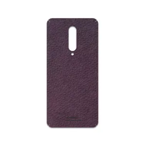 MAHOOT Purple-Leather Cover Sticker for OnePlus 7 Pro
