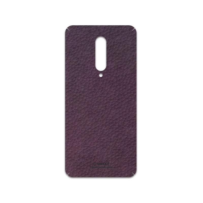 برچسب پوششی ماهوت مدل Purple-Leather مناسب برای گوشی موبایل وان پلاس 7 Pro