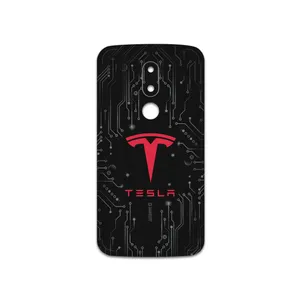 MAHOOT TESLA-Motors Cover Sticker for motorola Moto M