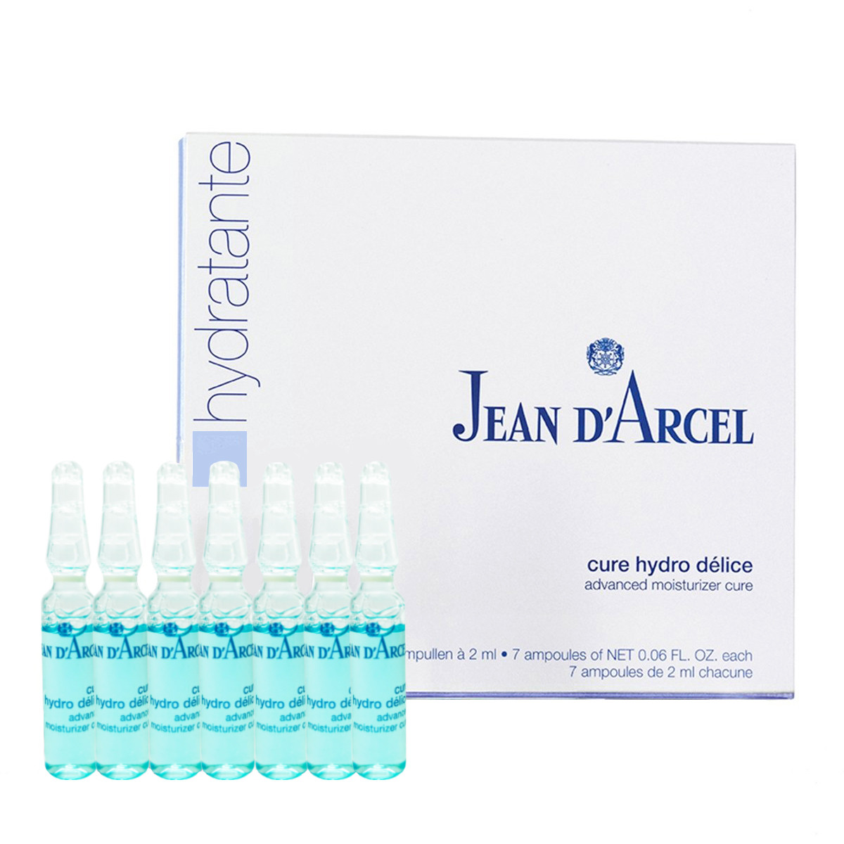 محلول مرطوب کننده ژاندارسل مدل Hydratante حجم 2 میلی لیتر بسته 7 عددی