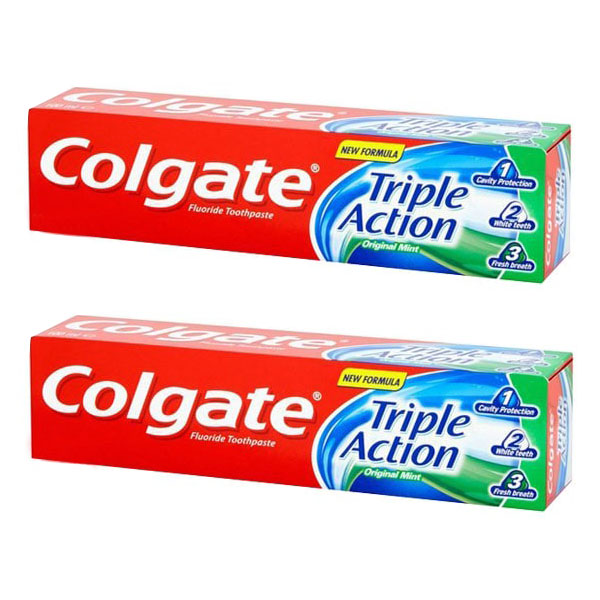 colgate triple action extra white