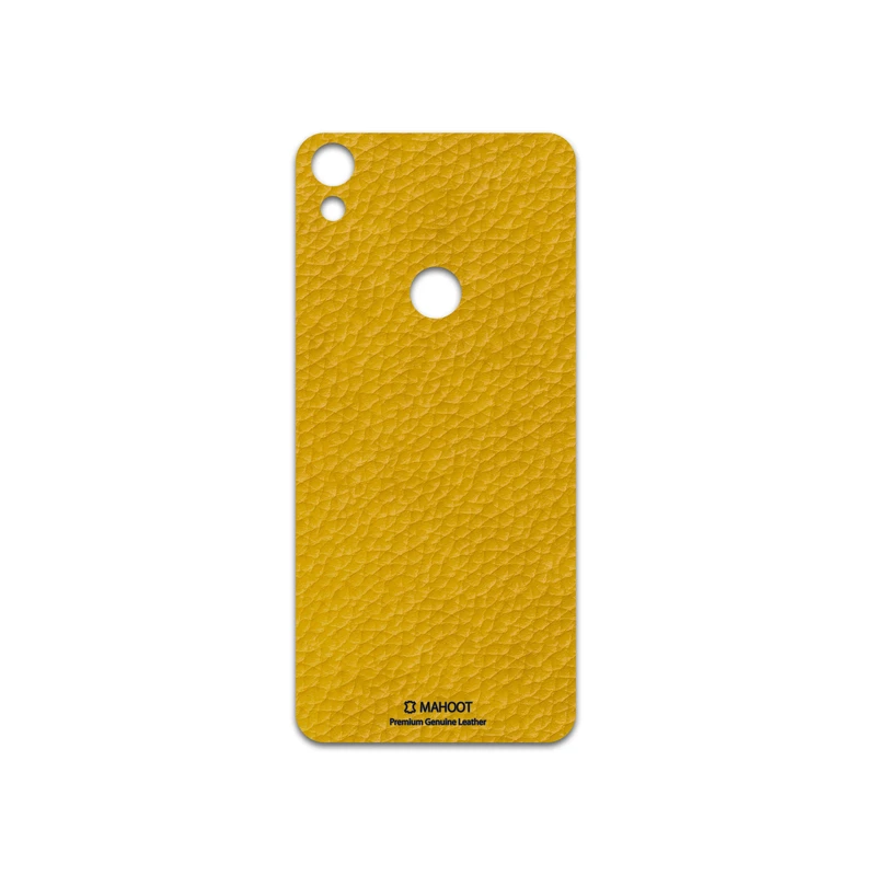 برچسب پوششی ماهوت مدل Mustard-Leather مناسب برای گوشی موبایل تکنو Camon CM