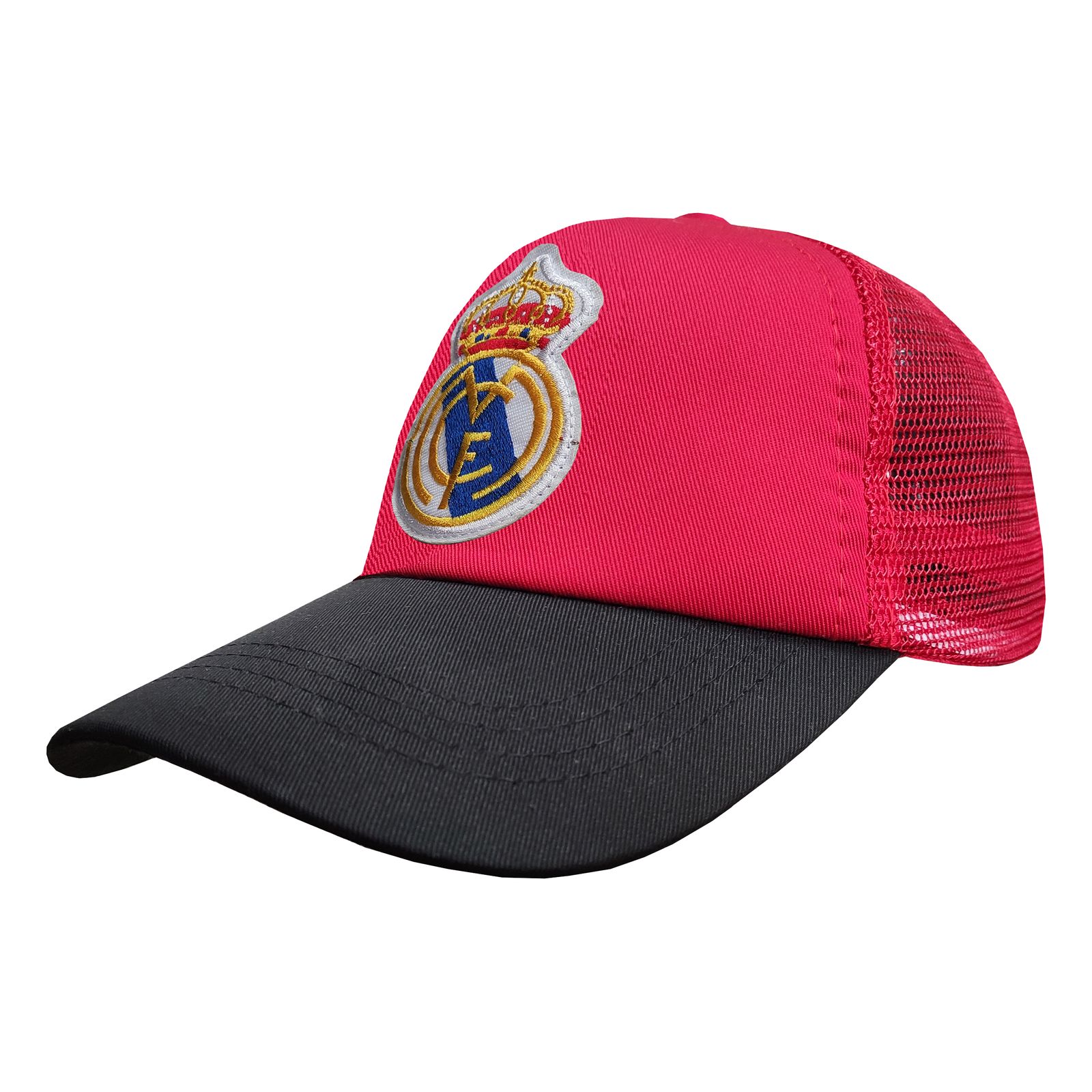 کلاه کپ پسرانه طرح رئال مادرید کد PT-30376 رنگ قرمز -  - 1