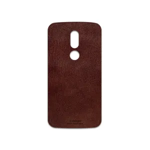 MAHOOT Natural-Leather Cover Sticker for motorola Moto M