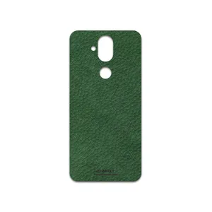 MAHOOT Green-Leather Cover Sticker for Nokia 8.1