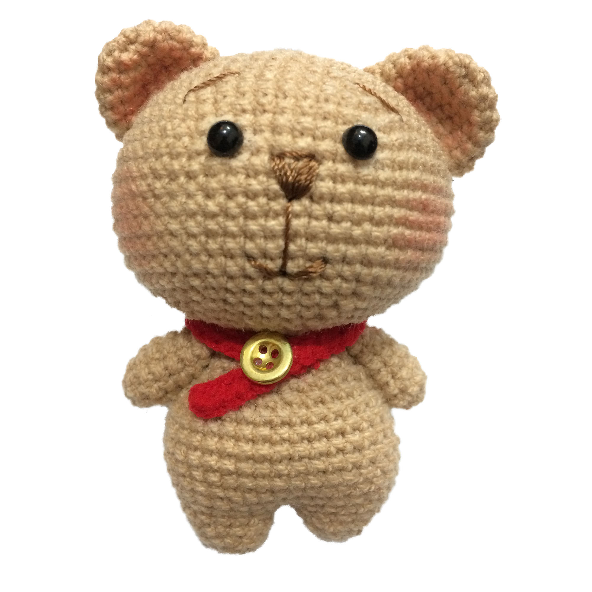 عروسک بافتنی مدل خرس کد 19