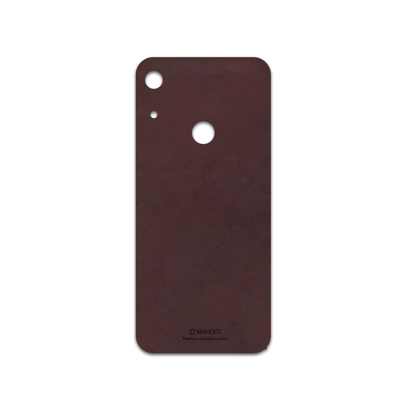 برچسب پوششی ماهوت مدل Matte-Dark-Brown-Leather مناسب برای گوشی موبایل آنر 8A