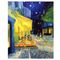 تابلو نقاشی رنگ روغن طرح کافه در شب ونگوگ کد 1072