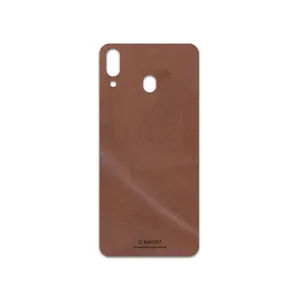 MAHOOT Matte-Natural-Leather Cover Sticker for Samsung Galaxy M20