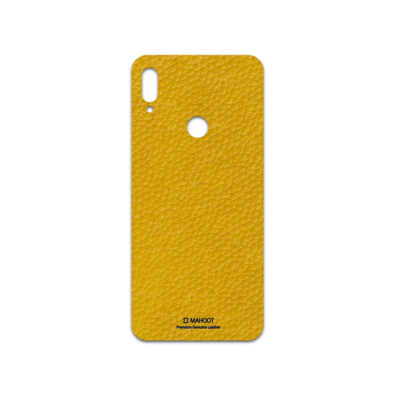 برچسب پوششی ماهوت مدل Mustard-Leather مناسب برای گوشی موبایل هوآوی Y6 Prime 2019