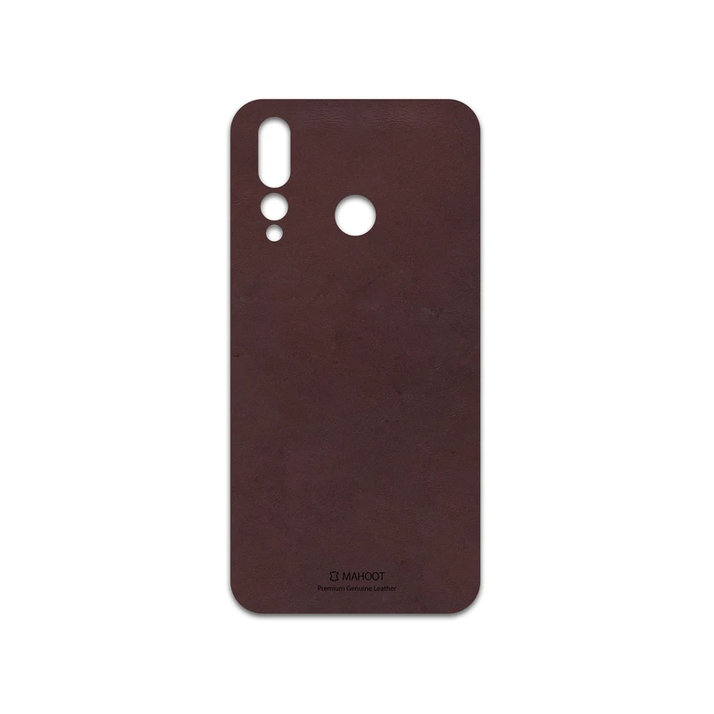 برچسب پوششی ماهوت مدل Matte-Dark-Brown-Leather مناسب برای گوشی موبایل هوآوی Nova 4