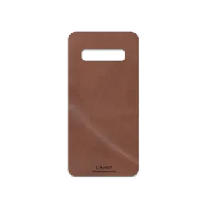 MAHOOT Matte-Natural-Leather Cover Sticker for Samsung Galaxy S10
