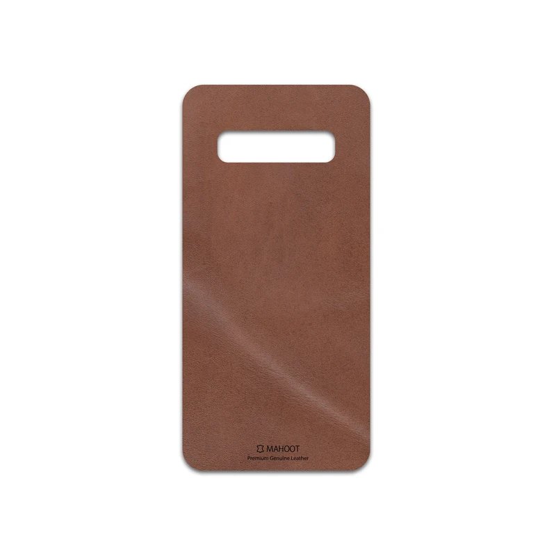 برچسب پوششی ماهوت مدل Matte-Natural-Leather مناسب برای گوشی موبایل سامسونگ Galaxy S10