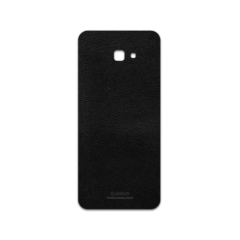 برچسب پوششی ماهوت مدل Black-Leather مناسب برای گوشی موبایل سامسونگ Galaxy J4 Plus