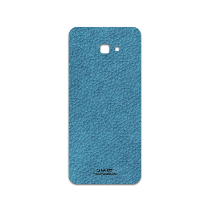 برچسب پوششی ماهوت مدل Blue-Leather مناسب برای گوشی موبایل سامسونگ Galaxy J4 Plus