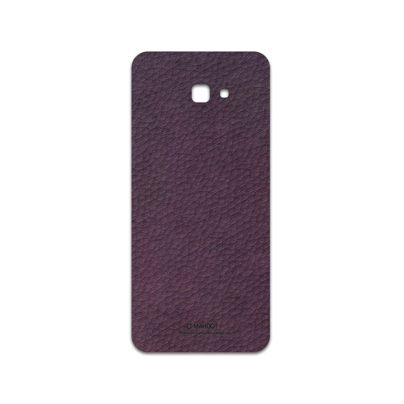 برچسب پوششی ماهوت مدل Purple-Leather مناسب برای گوشی موبایل سامسونگ Galaxy J4 Plus