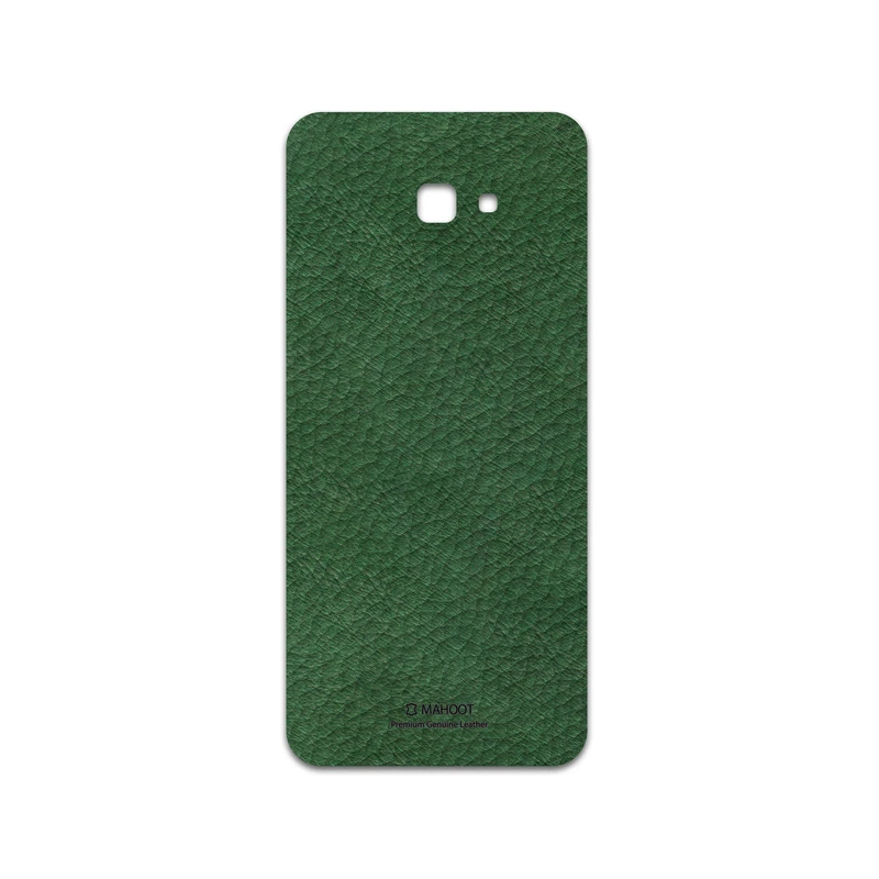 برچسب پوششی ماهوت مدل Green-Leather مناسب برای گوشی موبایل سامسونگ Galaxy J4 Plus
