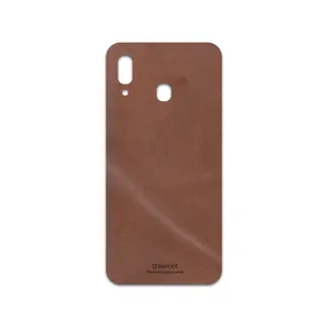 MAHOOT Matte-Natural-Leather Cover Sticker for Samsung Galaxy A30