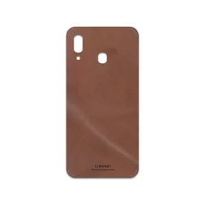 MAHOOT Matte-Natural-Leather Cover Sticker for Samsung Galaxy A20