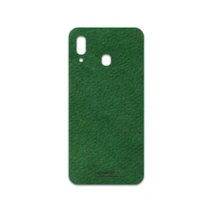 MAHOOT Green-Leather Cover Sticker for Samsung Galaxy A30